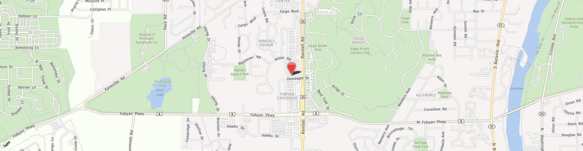 Location Map: 1792 South Randall Road Geneva, IL 60134
