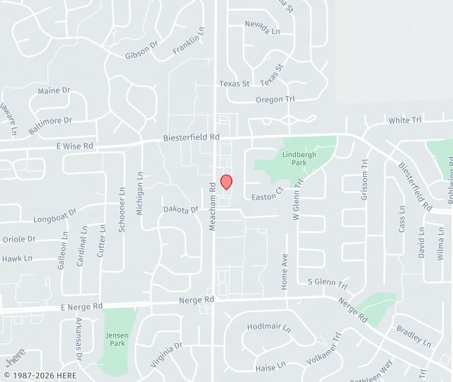 Location Map: 713 Meacham Rd Elk Grove Village, IL 60007