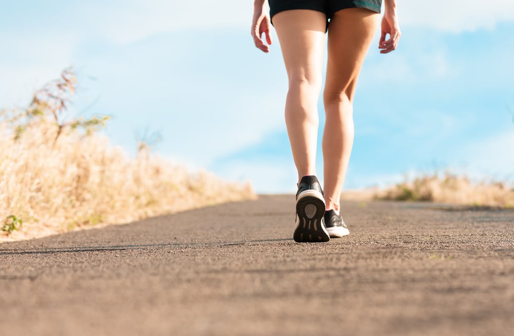 Woman,Walking Vein Conditions in Geneva & Elk Grove Village, IL