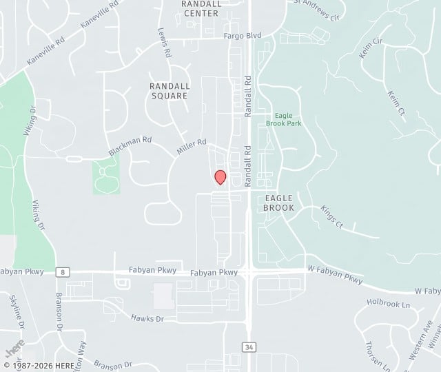 Location Map: 1792 South Randall Road Geneva, IL 60134
